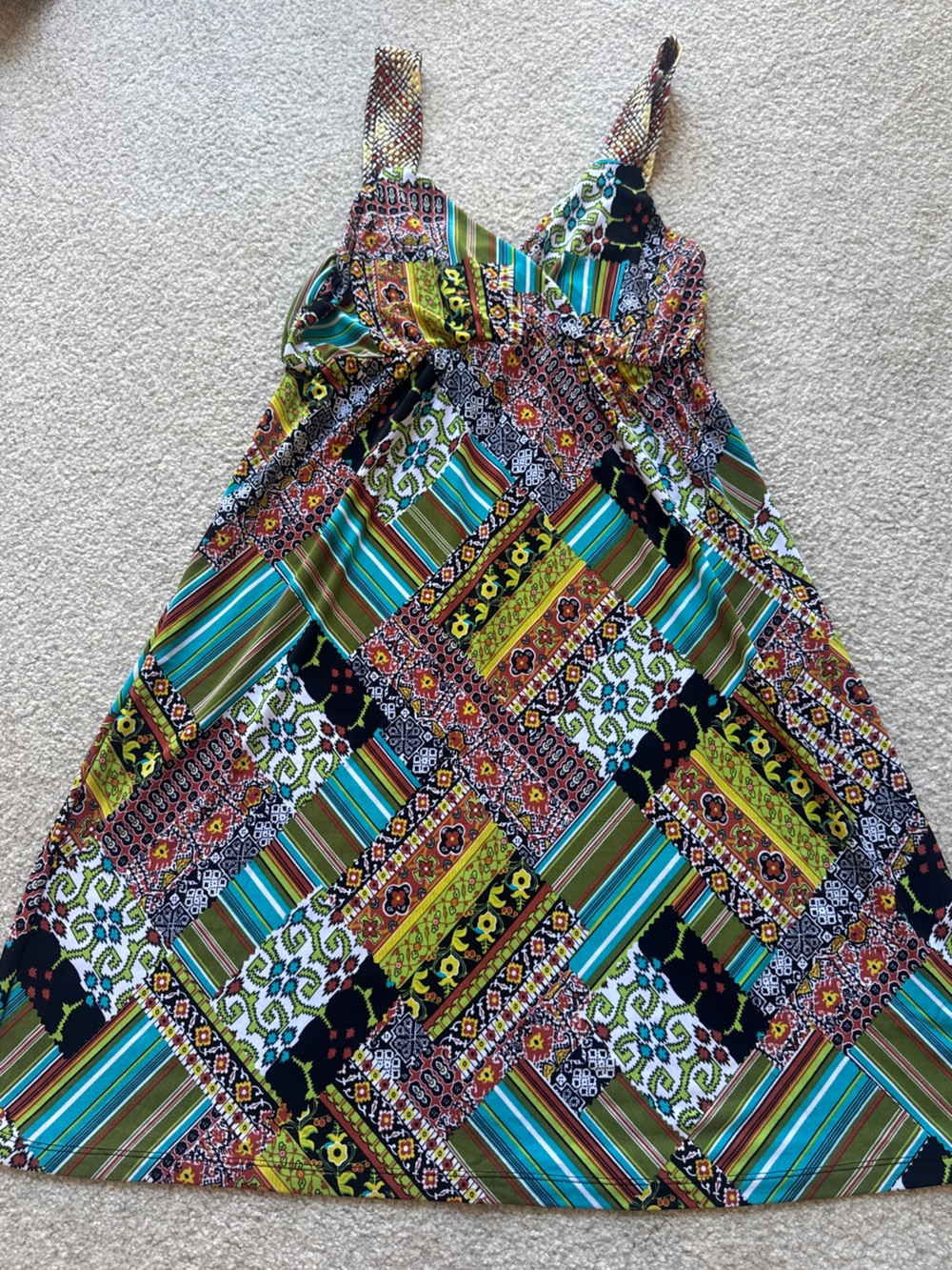 Volume One Patchwork Dress